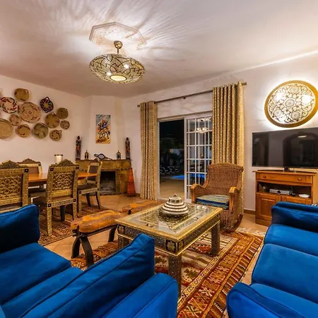 别墅 Oasis Gale - Luxury With Private Pool, Ac, Free Wifi, 5 Min From The 阿尔布费拉