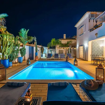 Oasis Gale - Luxury With Private Pool, Ac, Free Wifi, 5 Min From The 别墅 阿尔布费拉